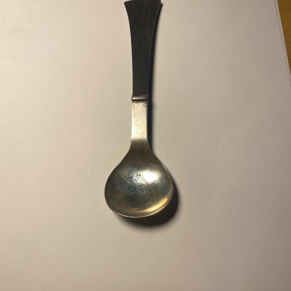 Allan Adler Sterling and rosewood spoon